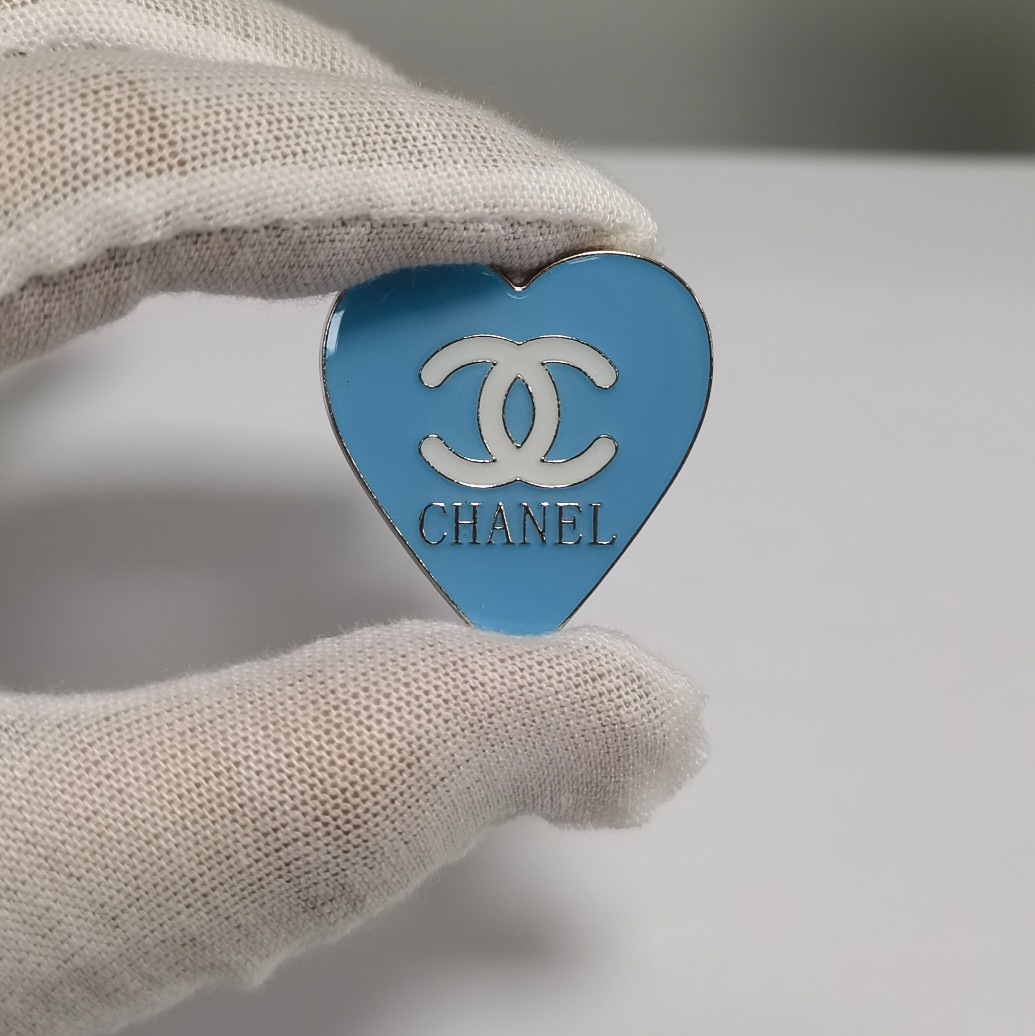 CC Metal Patch Love Shape 30MM*30MM