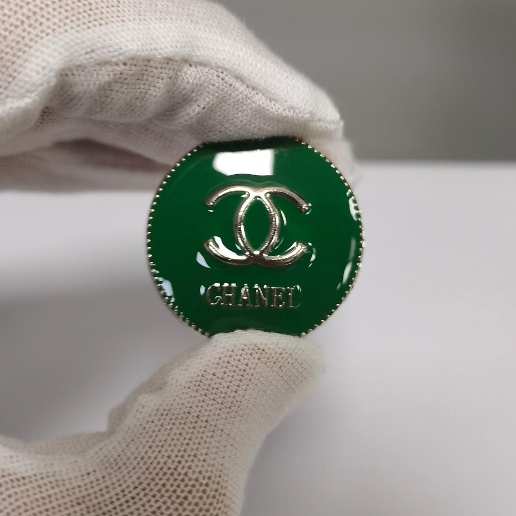 CC Metal patch Round Shape 30MM*30MM