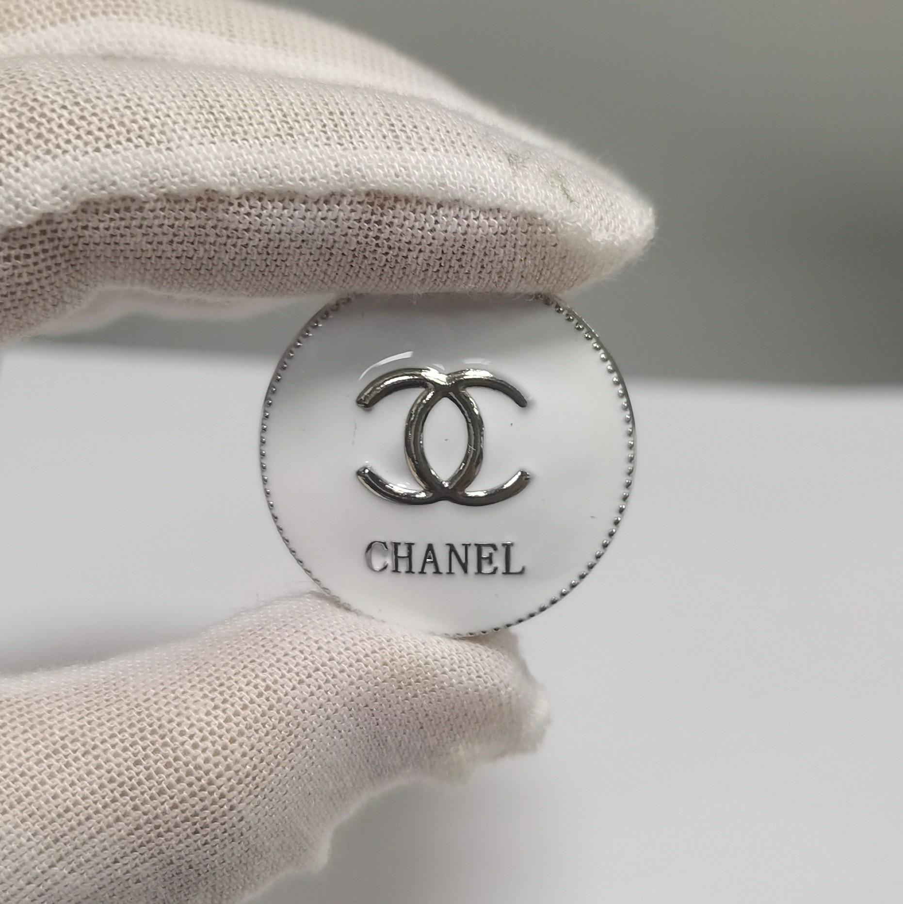 CC Metal patch Round Shape 30MM*30MM