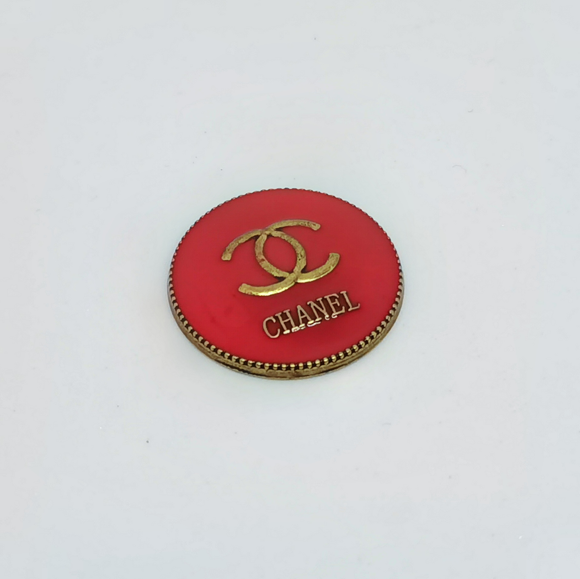 CC Metal patch Round Shape 30MM*30MM