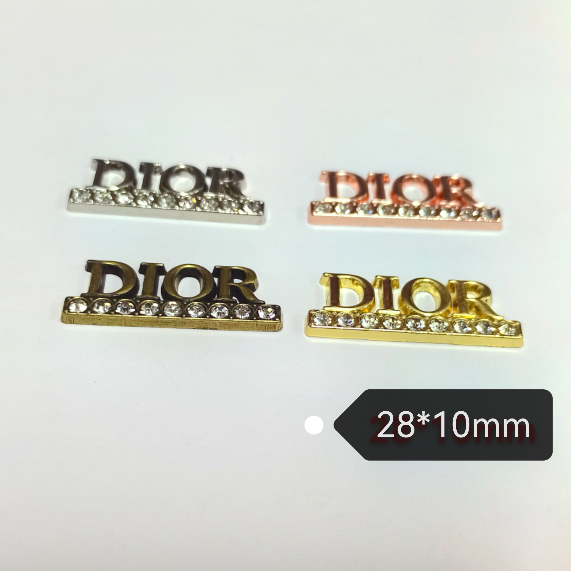 DR-Sign Square Shape With Diamonds 27MM*10MM