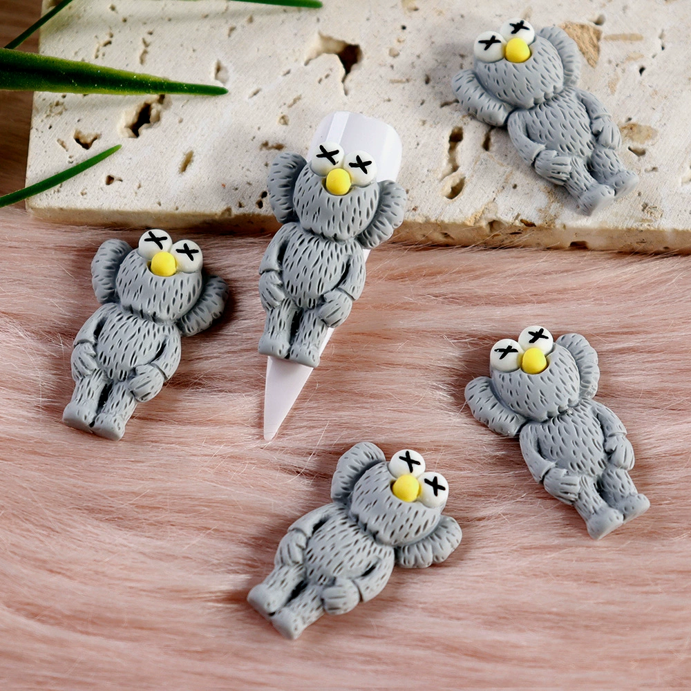 10PCS of PER PACK KAWS 28MM*19MM