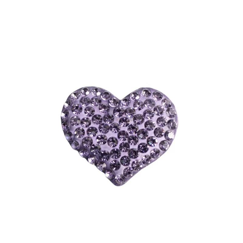 Full-Diamond Heart Flat Back 30MM*26MM