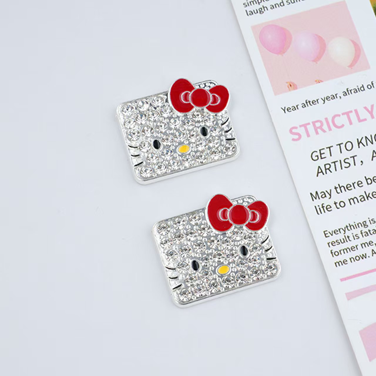 HK With Diamond And Bow 28MM*25MM