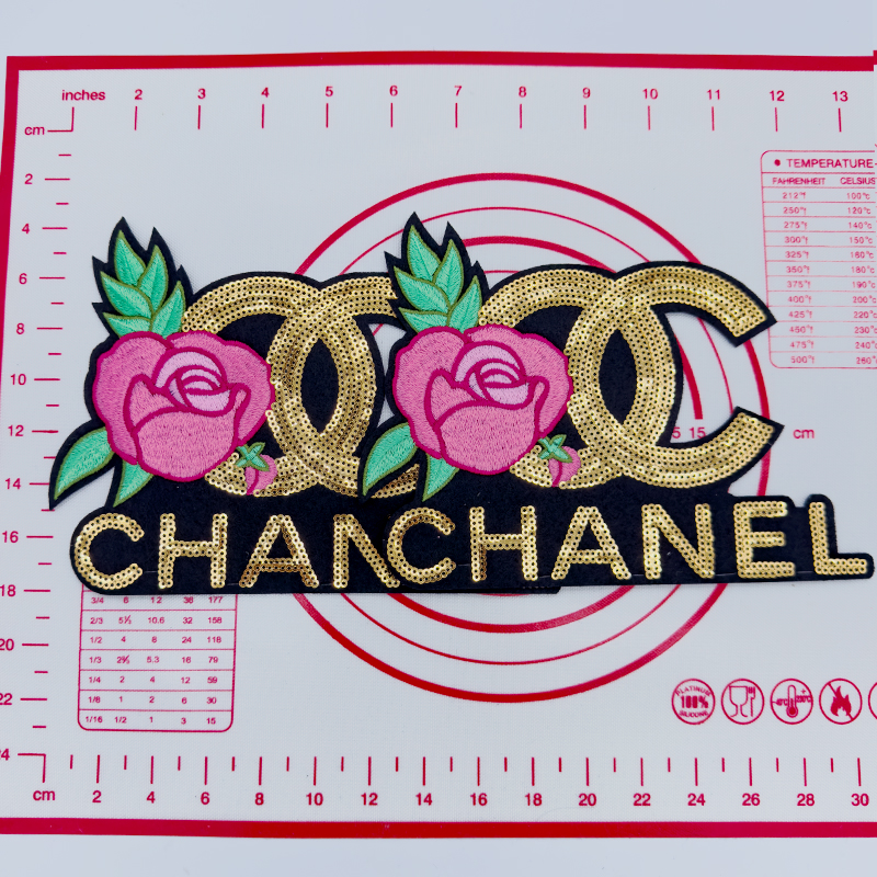 Large CC-With Flower Shape Patch