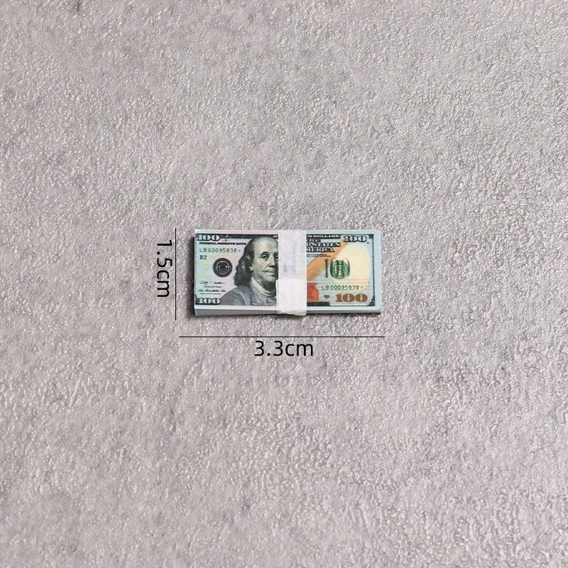 A wad of Simulation Cash 28MM*15MM