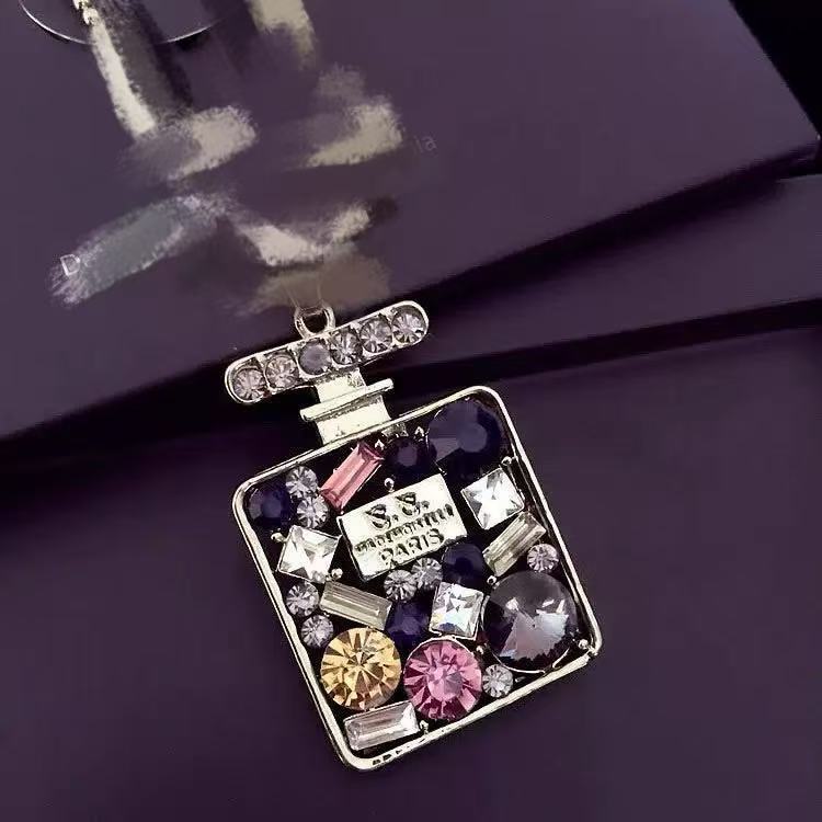 Diamond CC Metal Perfume Bottle 43MM*30MM