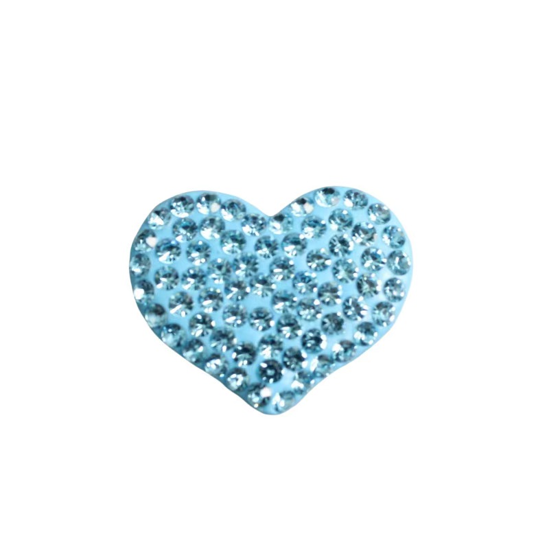 Full-Diamond Heart Flat Back 30MM*26MM