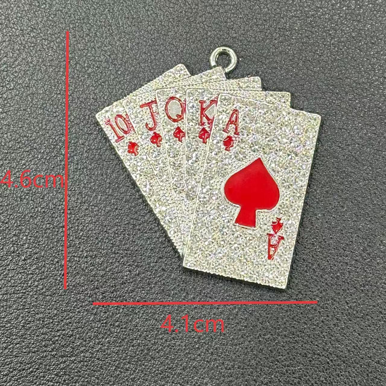 10JQKApoker Metal 40MM*40MM