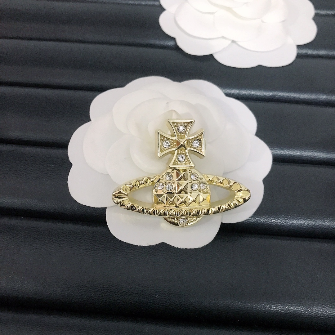 Planet shape With Diamonds 45MM*33MM