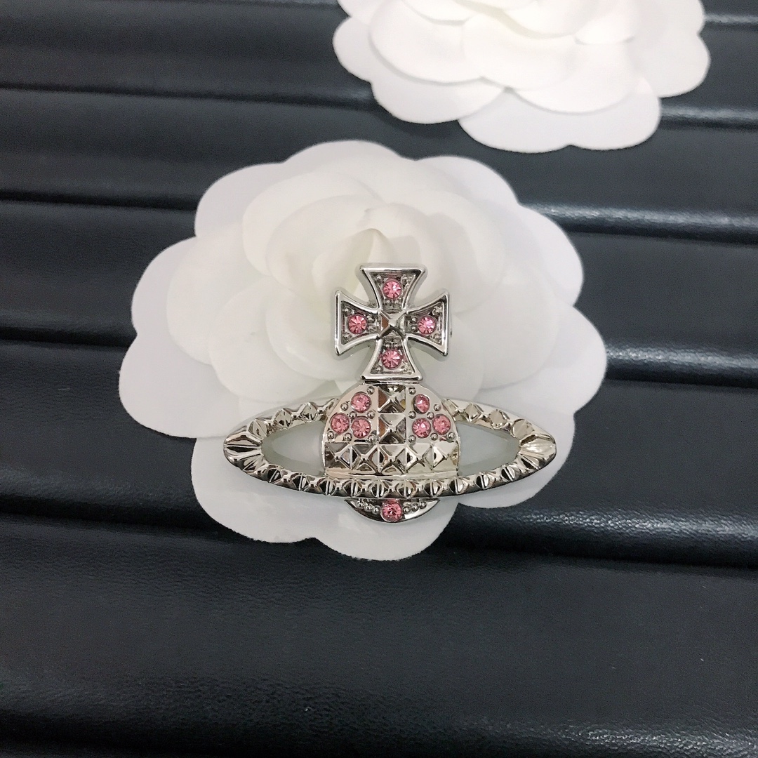 Planet shape With Diamonds 45MM*33MM