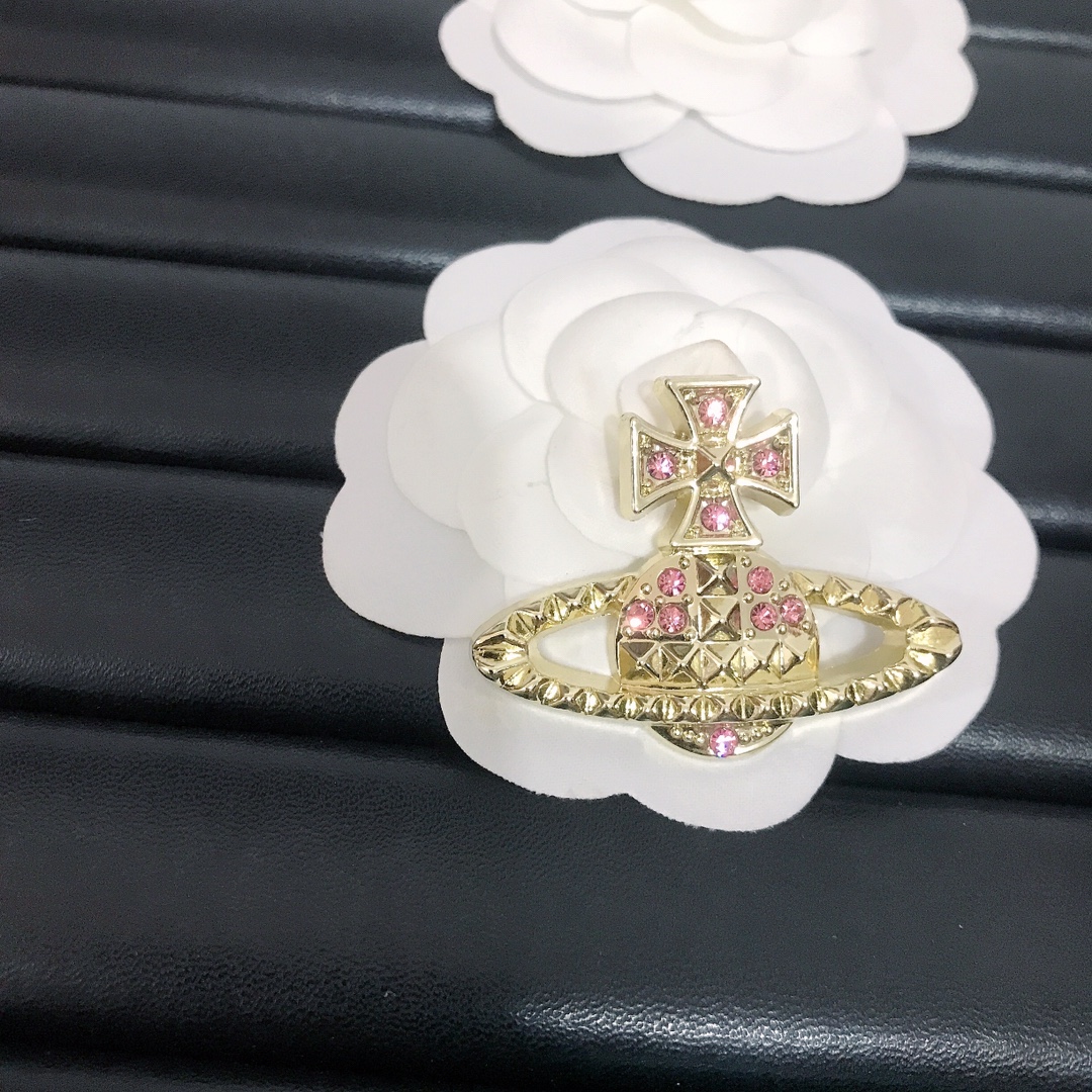 Planet shape With Diamonds 45MM*33MM