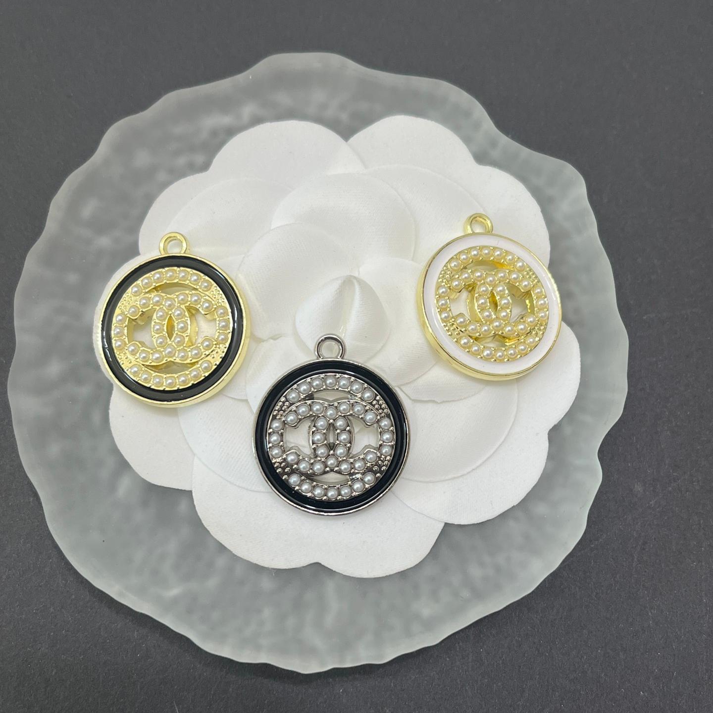 CC Four-sided Pearl Setting 26MM*23MM