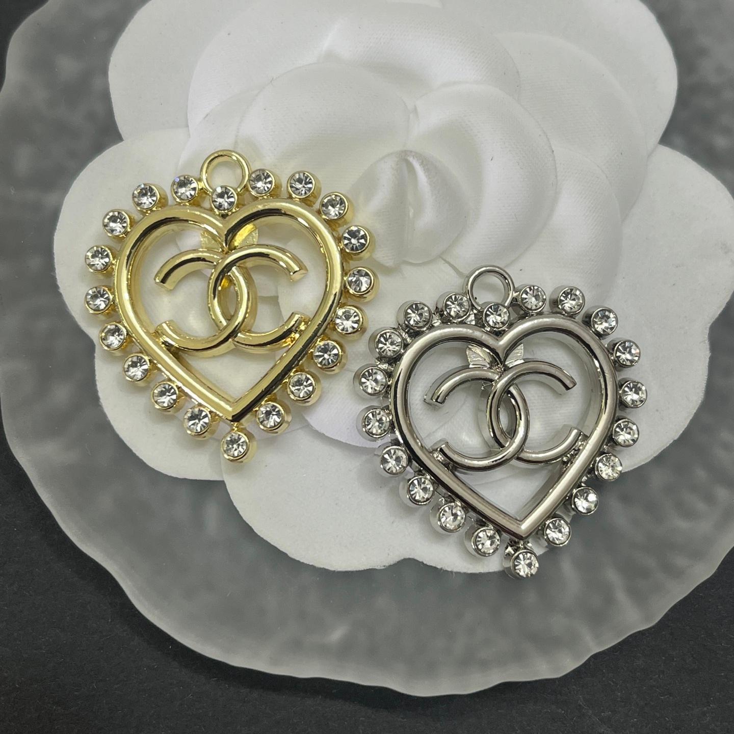 CC Large Heart Shape 32MM*30MM