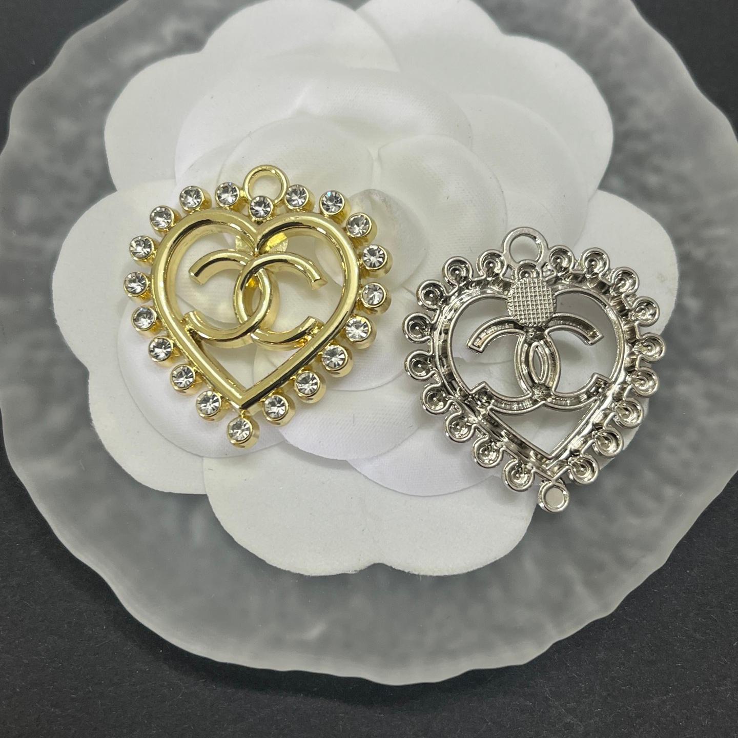 CC Large Heart Shape 32MM*30MM