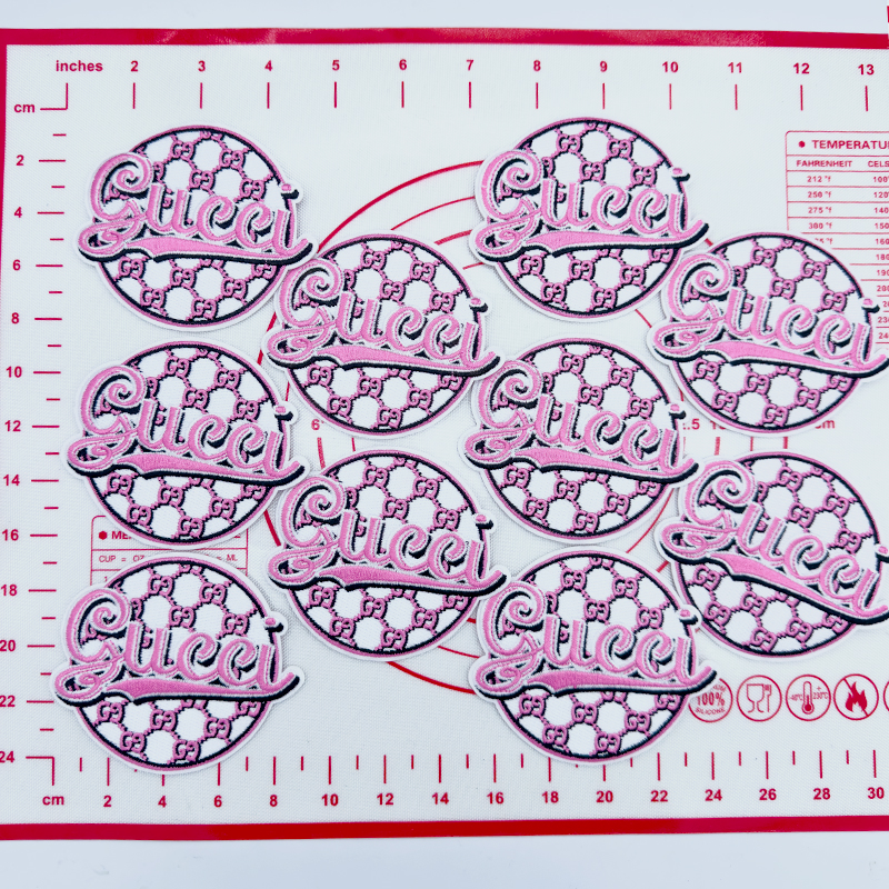 Mid(Iron-on) GG- Round Shape Patches
