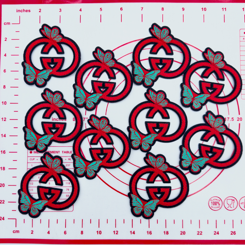 Mid(Iron-on) GG-Butterfly Shape Patches