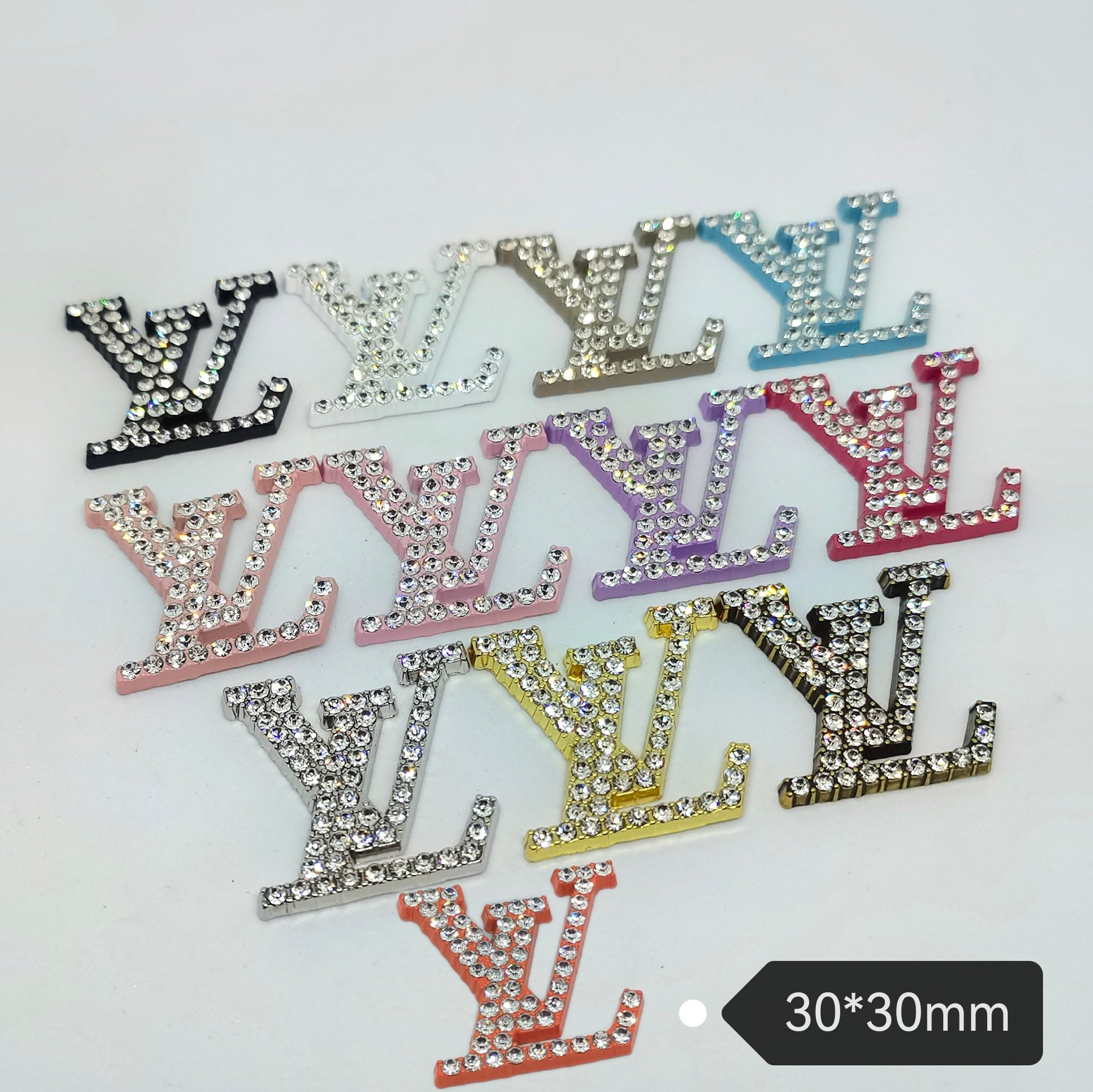 L- Signage With Diamonds 30MM*30MM