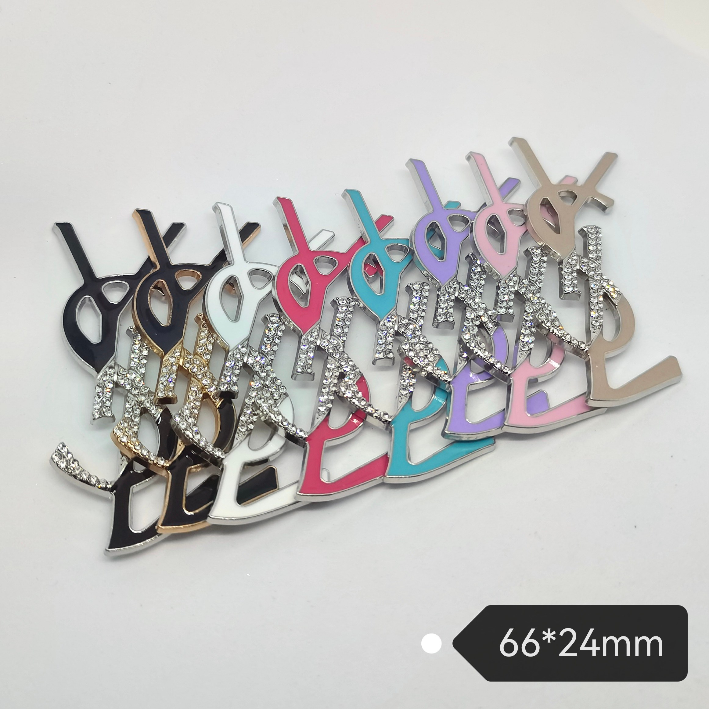 Y-signage With Diamonds 65MM*23MM