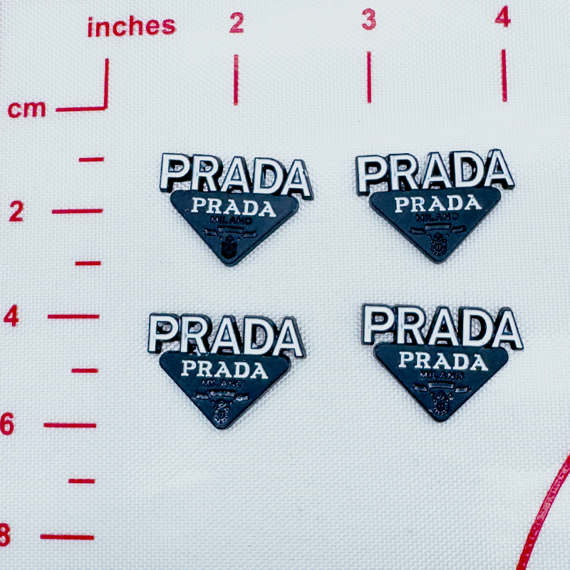 PR-BLACK Metal Signage 29MM*21MM