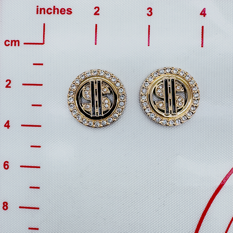 A Bag of（10PCS）Non-Metal With Diamonds dollar