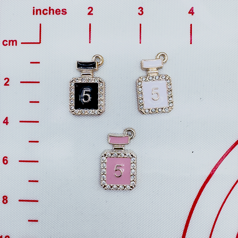 A Bag of（10PCS）Non-Metal With Diamonds perfume bottle