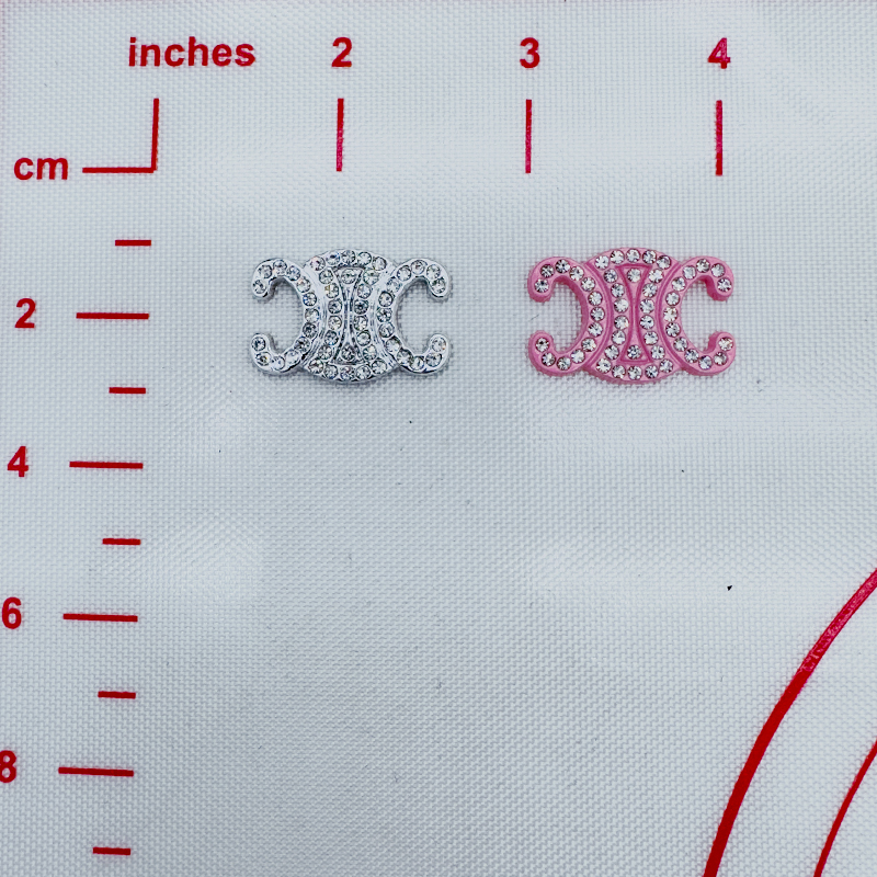 A Bag of（10PCS）Non-Metal With Diamonds Celine