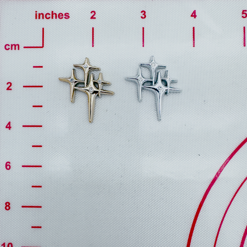 A Bag of（10PCS）Non-Metal  Stars