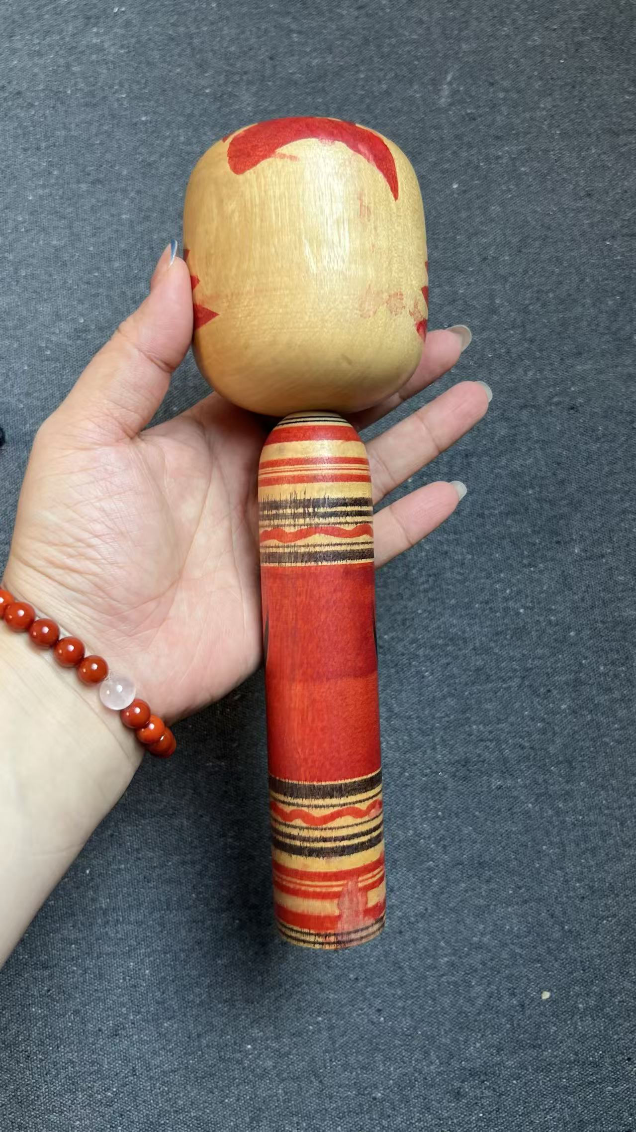 Japanese Painted Kokeshi Doll