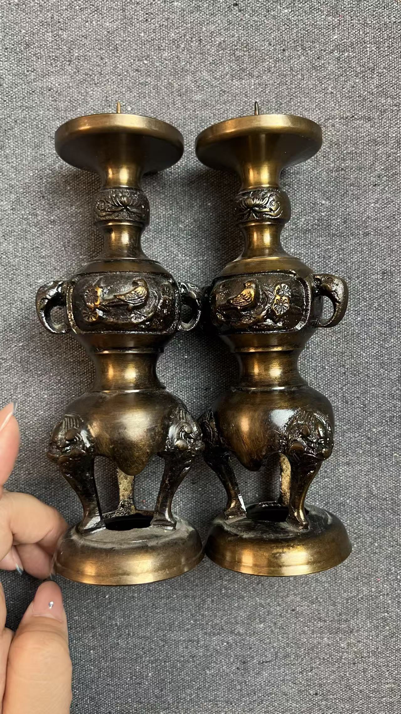 Iron Candlestick
