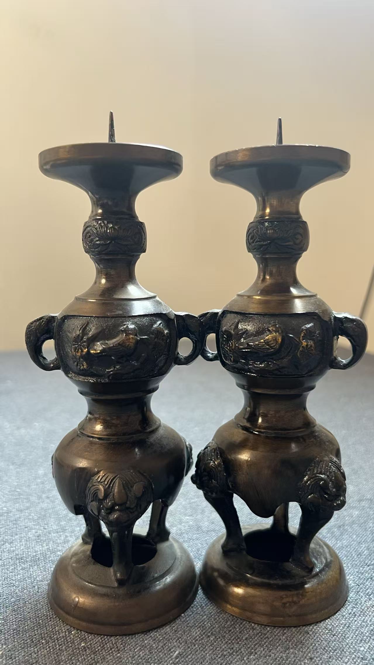 Iron Candlestick