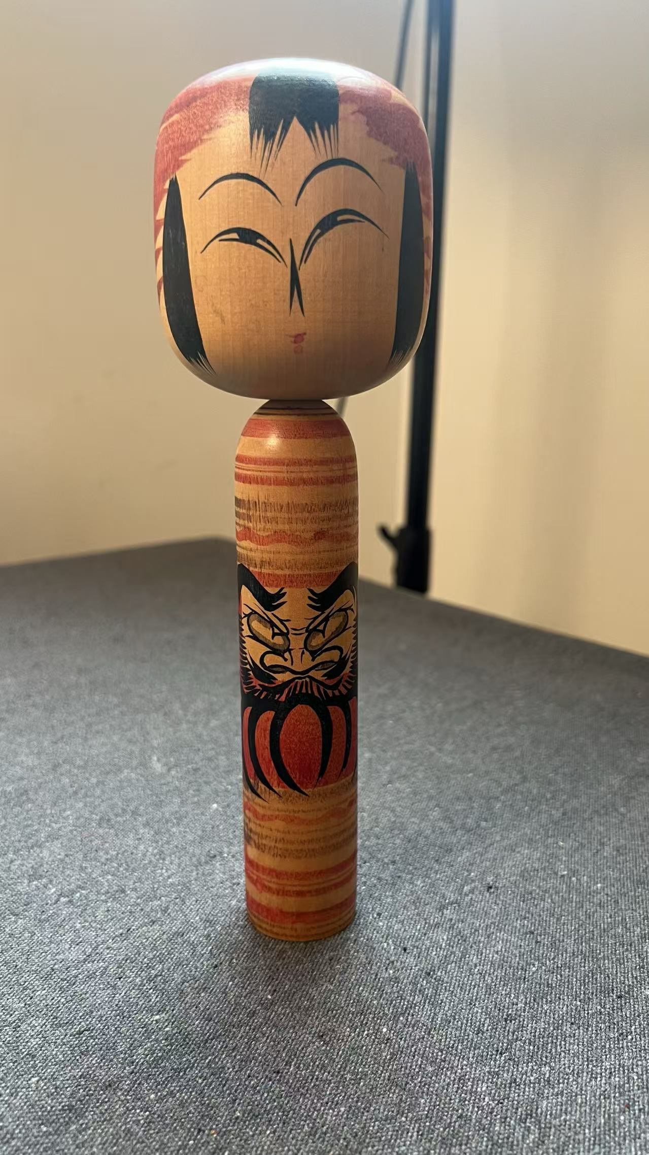 Japanese Painted Kokeshi Doll