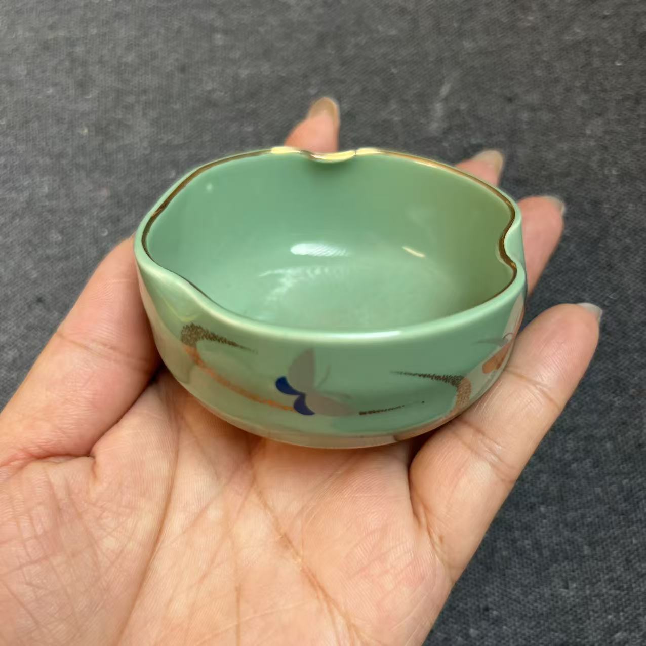Painted Porcelain Bowl