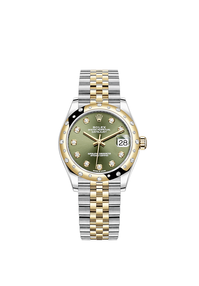LadyRolex Datejust 31 Oystersteel and yellow gold - M278343RBR-0030