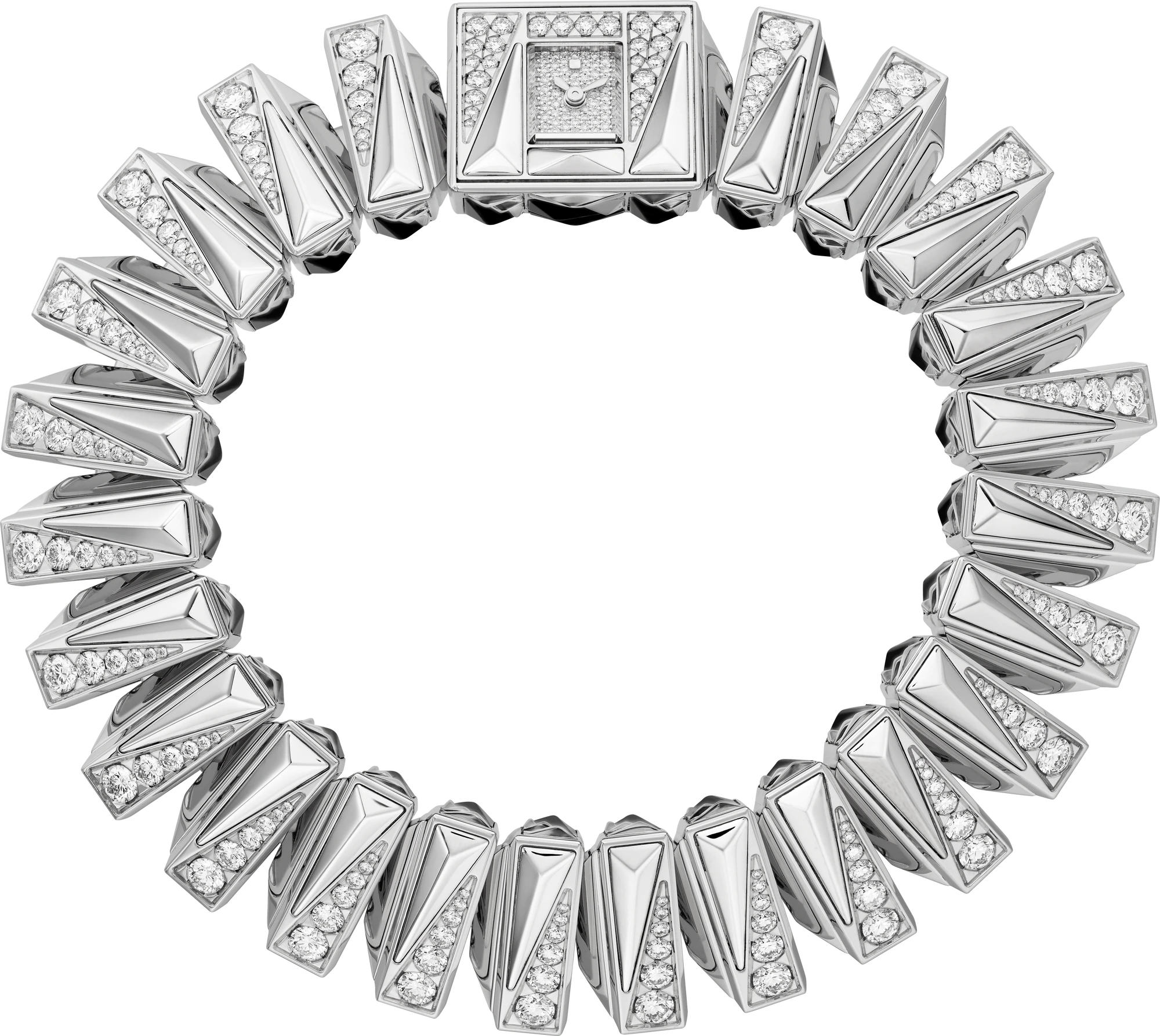 Cartier Libre White Gold & Diamonds & Spinels Lady’s Watch, HPI01531