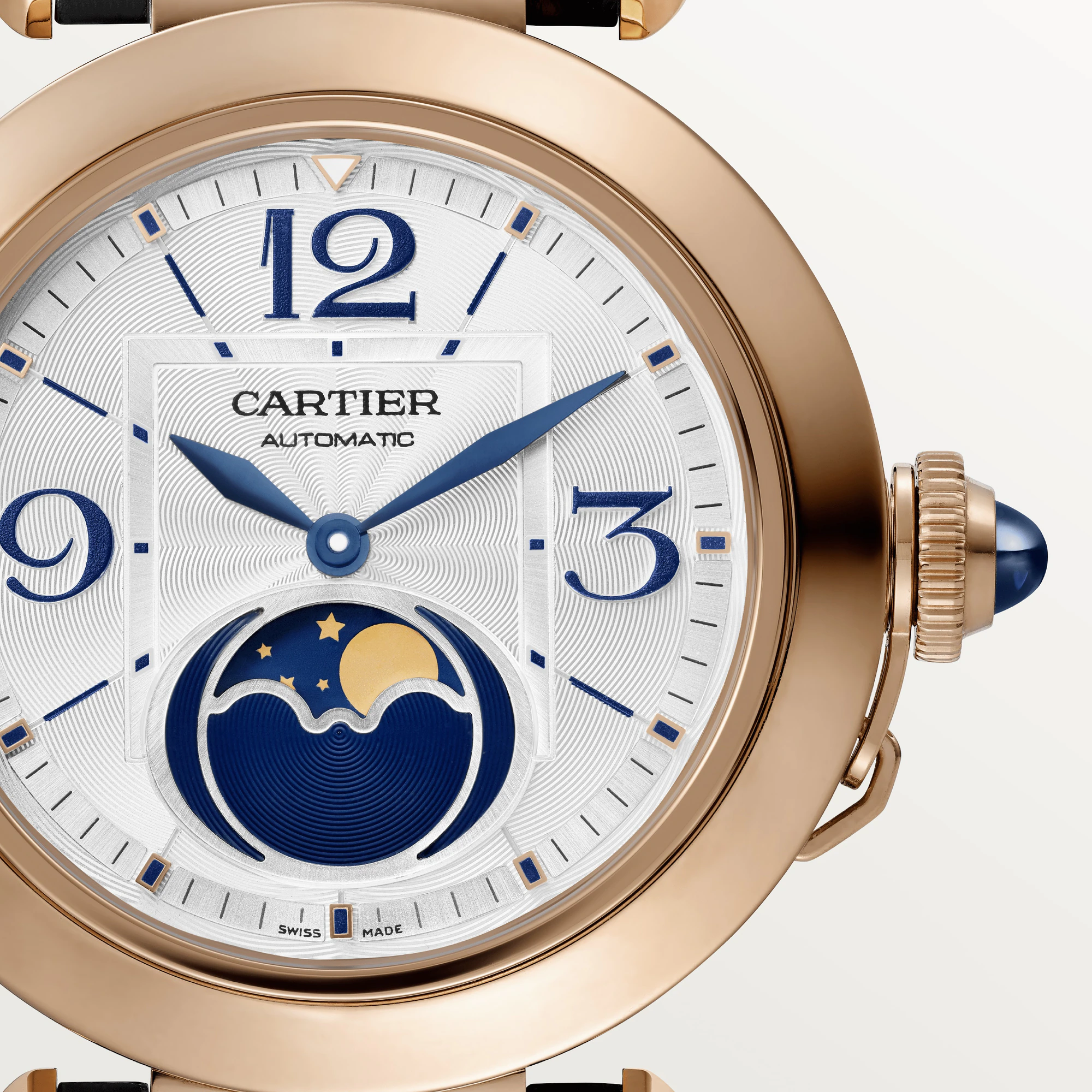 Cartier Pasha 41 mm Rose Gold Men’s Watch, WGPA0026