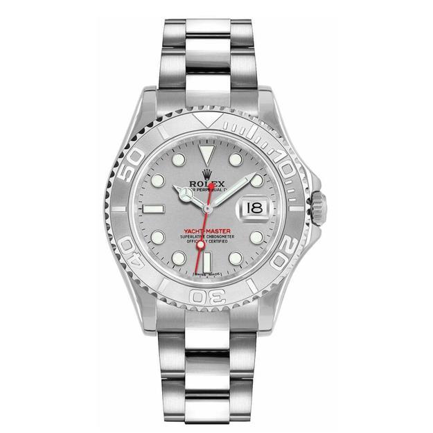 Rolex Yacht-Master 35 Women's Luxury Watch 168622-0004