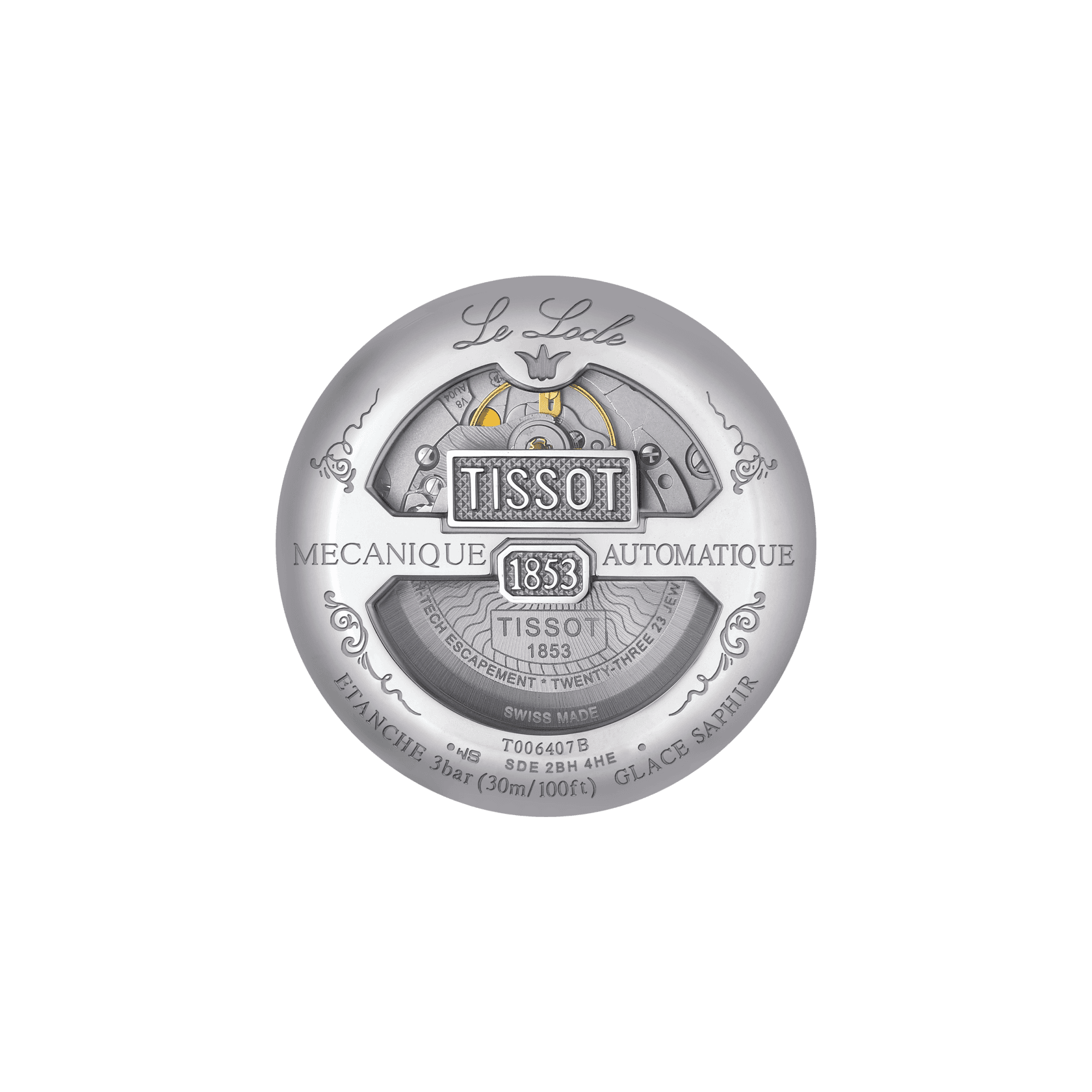 TISSOT WATCH LE LOCLE POWERMATIC 80 T0064071103300