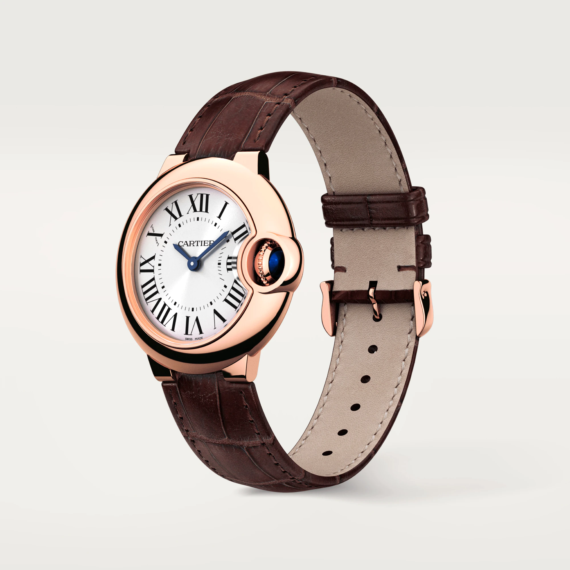 Cartier Ballon Bleu 33 mm 18K Rose Gold Lady’s Watch, W6920069