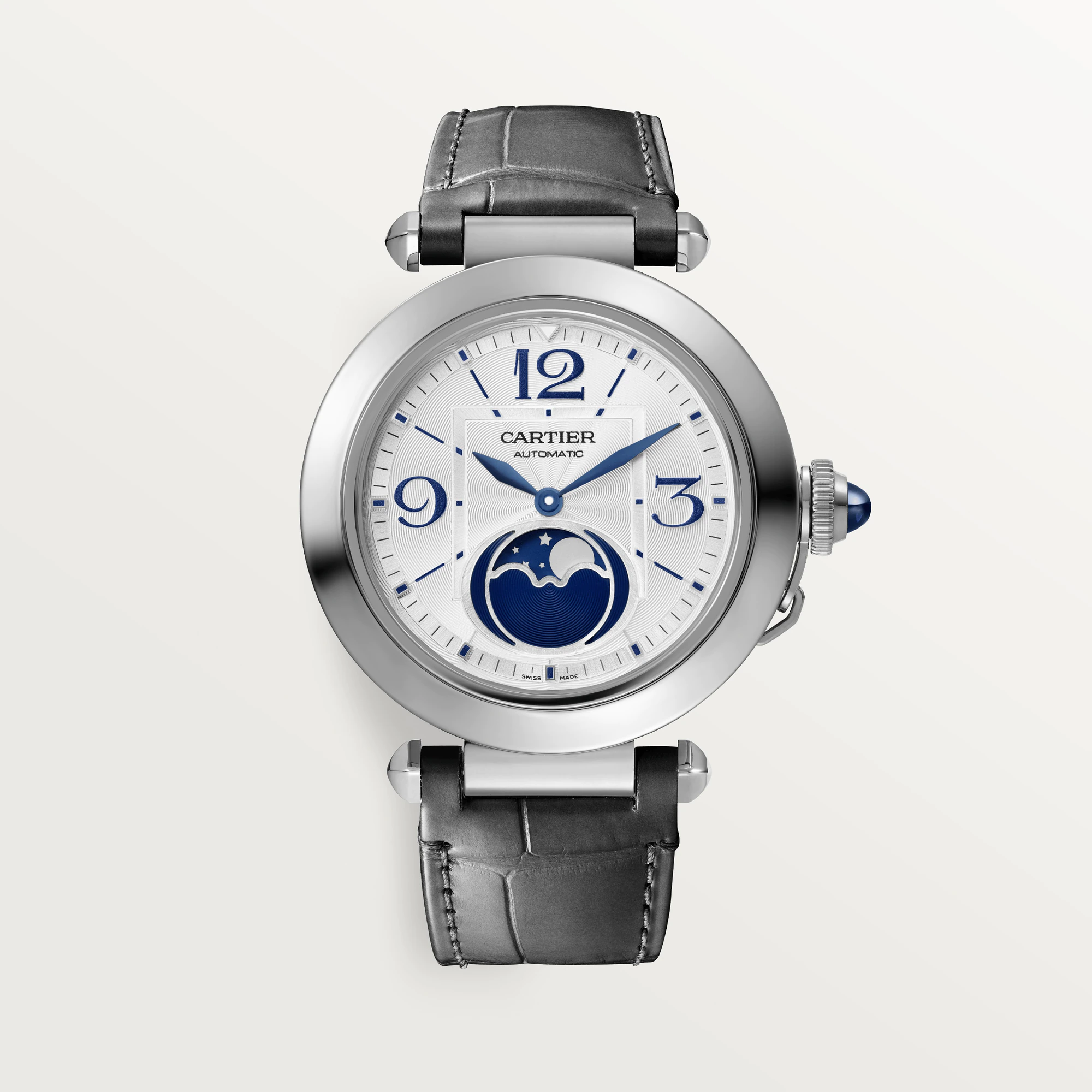 Cartier Pasha 41 mm Stainless steel Men’s Watch, WSPA0030
