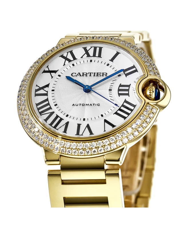 Cartier Ballon Bleu 18K Yellow Gold & Diamonds Lady’s Watch, WJBB0007