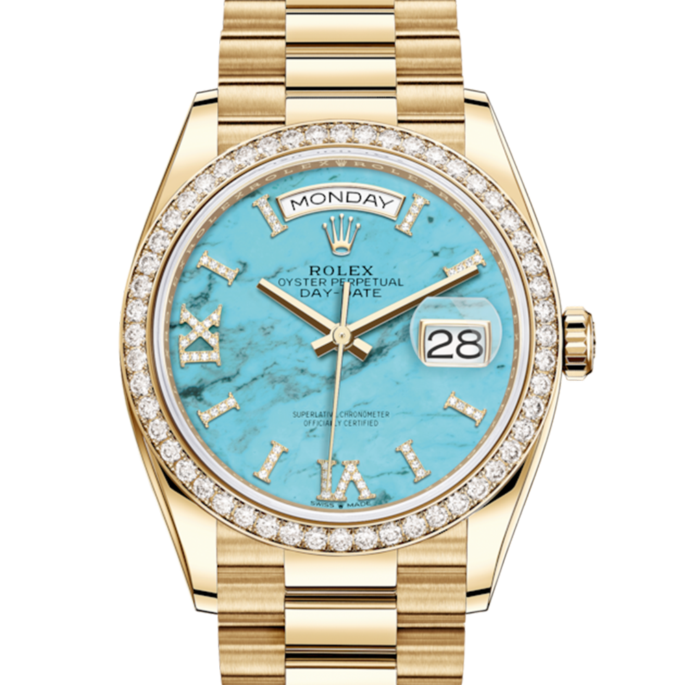 LadyRolex  DAY-DATE 36,128348RBR