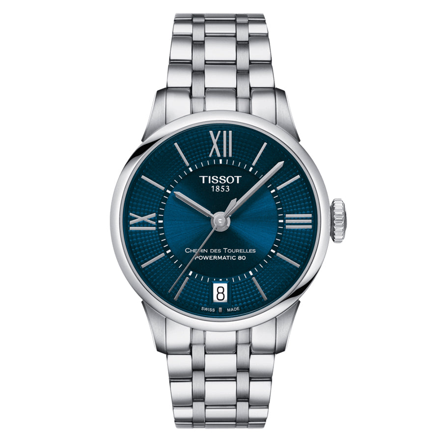 TISSOT WATCH CHEMIN DES TOURELLES POWERMATIC 80 LADY T0992071104800