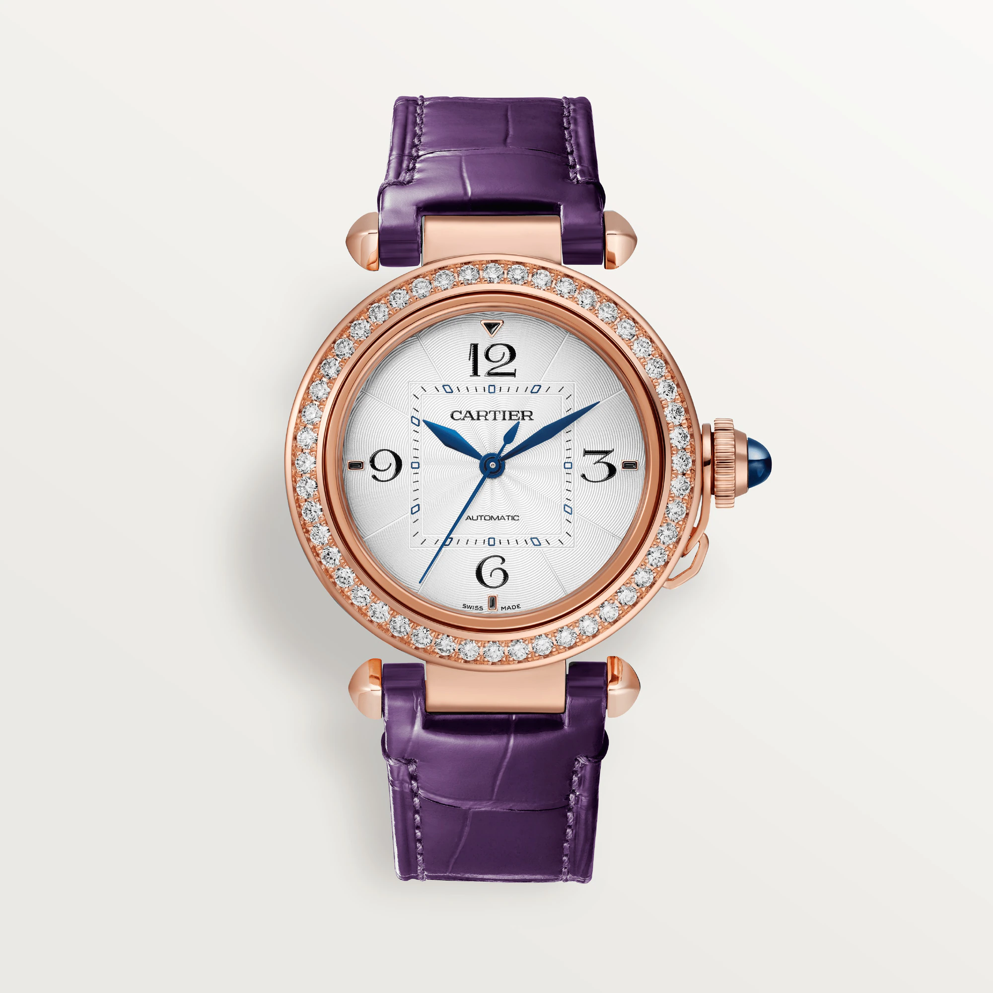 Cartier Pasha 35 mm Rose Gold & Diamonds Lady’s Watch, WJPA0012