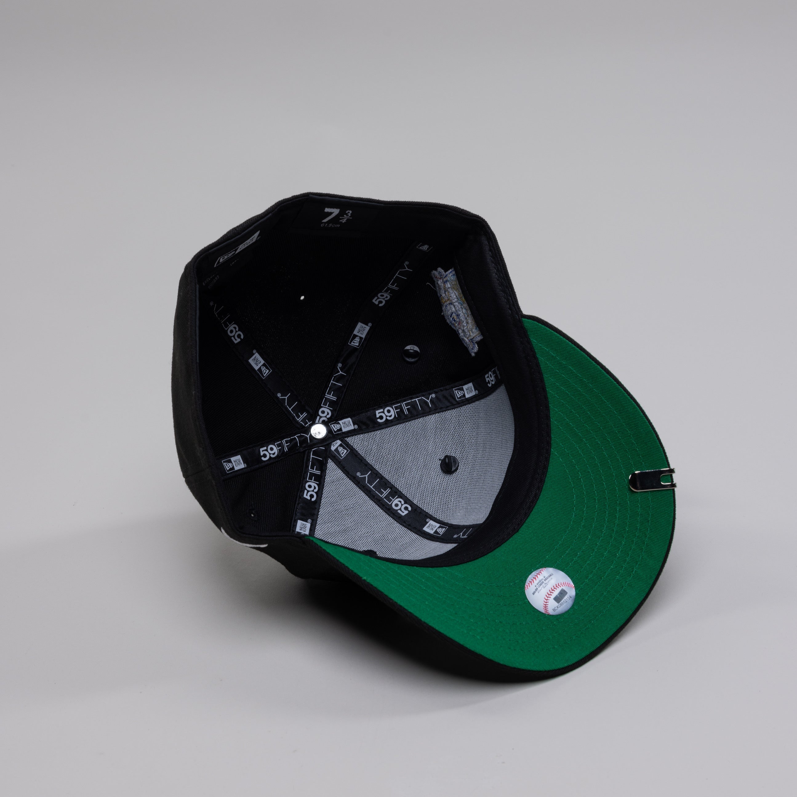 NEW ERA EXCLUSIVE 59FIFTY BLACK UPSIDE DOWN LOS ANGELES DODGERS W/ 40TH ANNIVERSARY SIDE PATCH - Thesouthcap