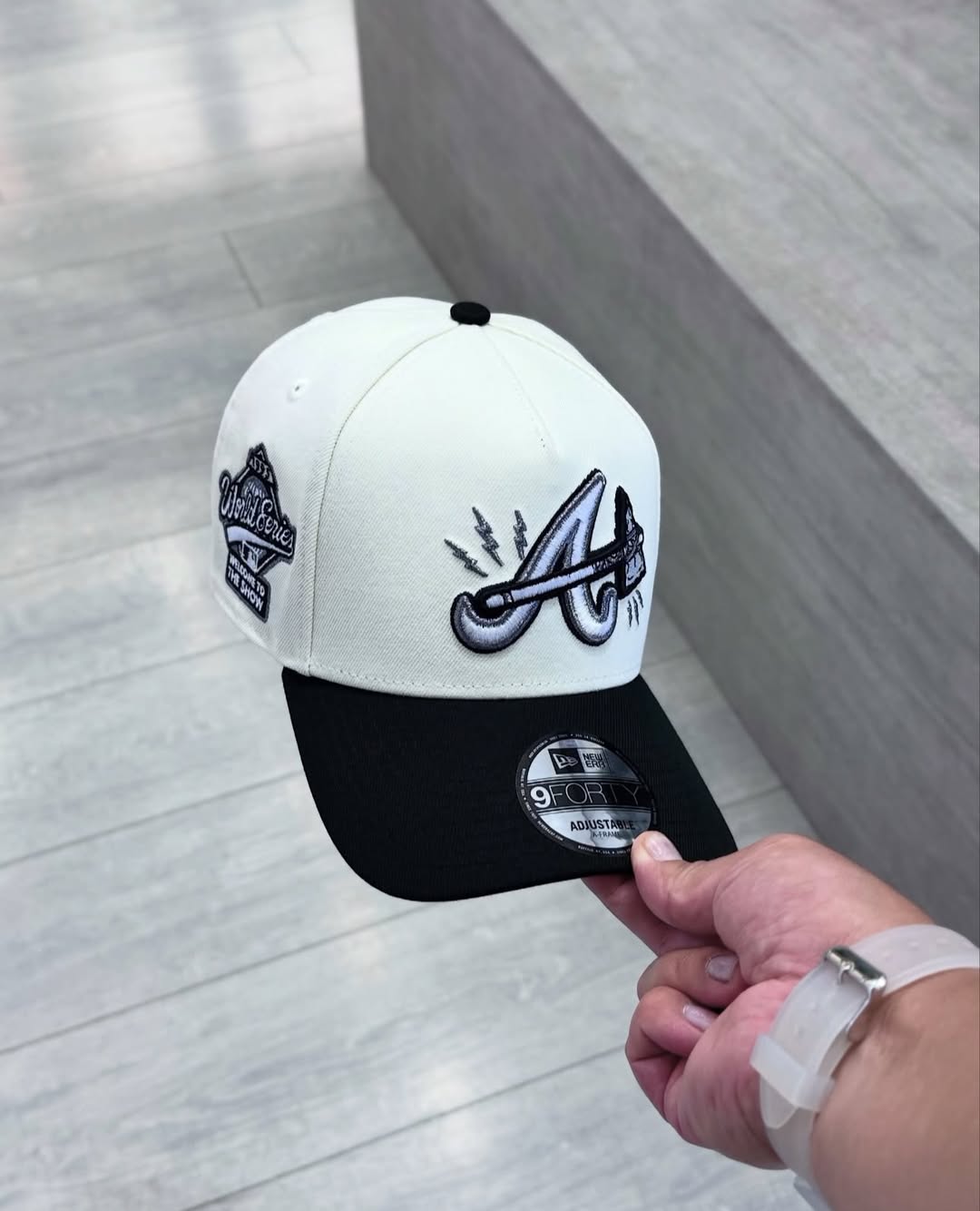 NEW ERA ATLANTA BRAVES 9FORTY ADJUSTABLE SNAPBACK - Thesouthcap