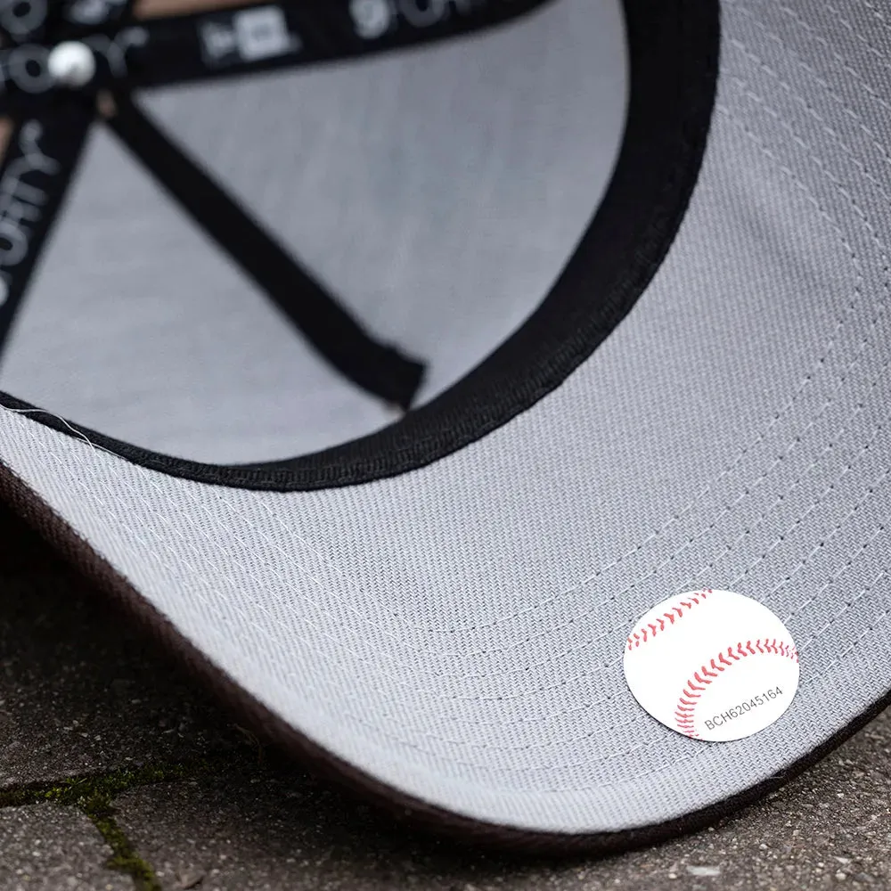 NEW ERA 9FORTY A-FRAME MLB NEW YORK YANKEES WORLD SERIES 1998 TWO TONE / GREY UV SNAPBACK - Thesouthcap