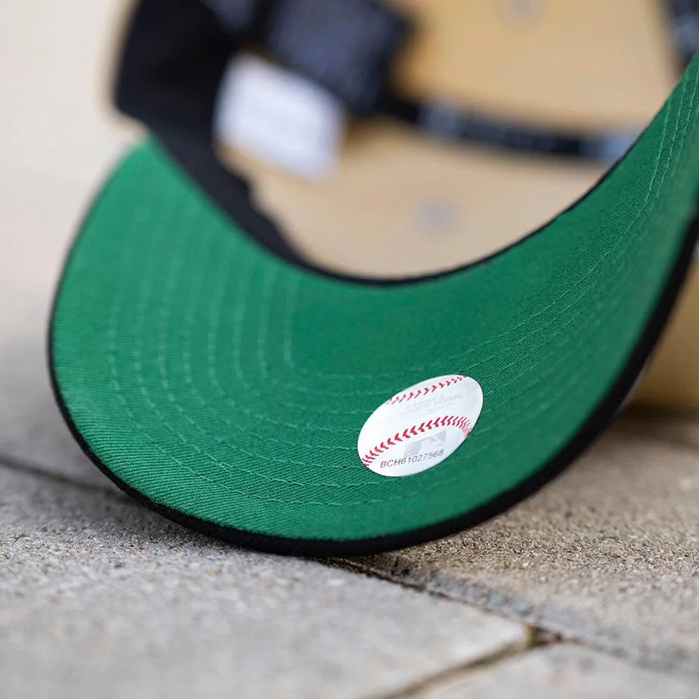 NEW ERA 9FORTY A-FRAME MLB NEW YORK YANKEES WORLD SERIES 1998 TWO TONE / KELLY GREEN UV SNAPBACK - Thesouthcap