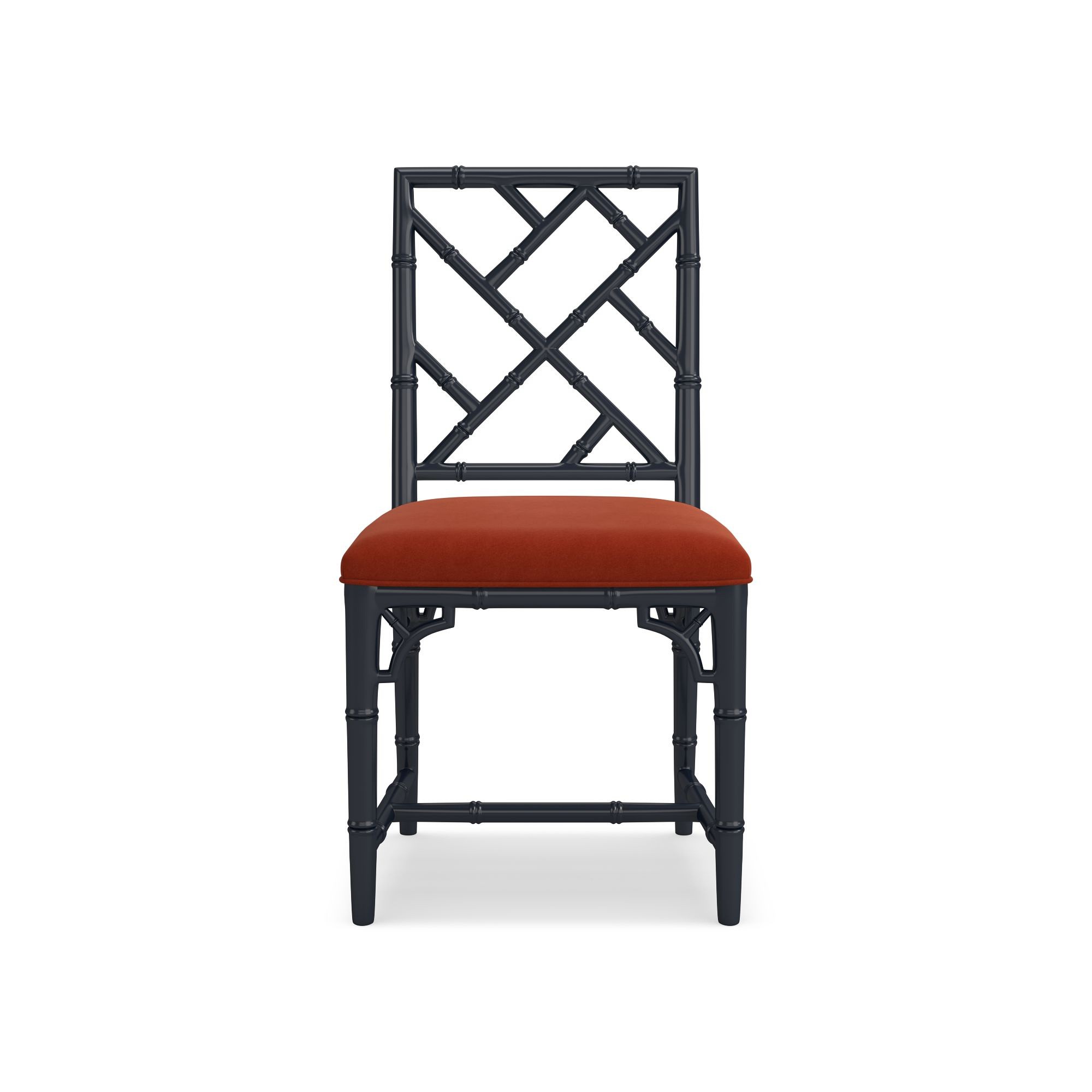 Chippendale Upholstered Bistro Side Chair