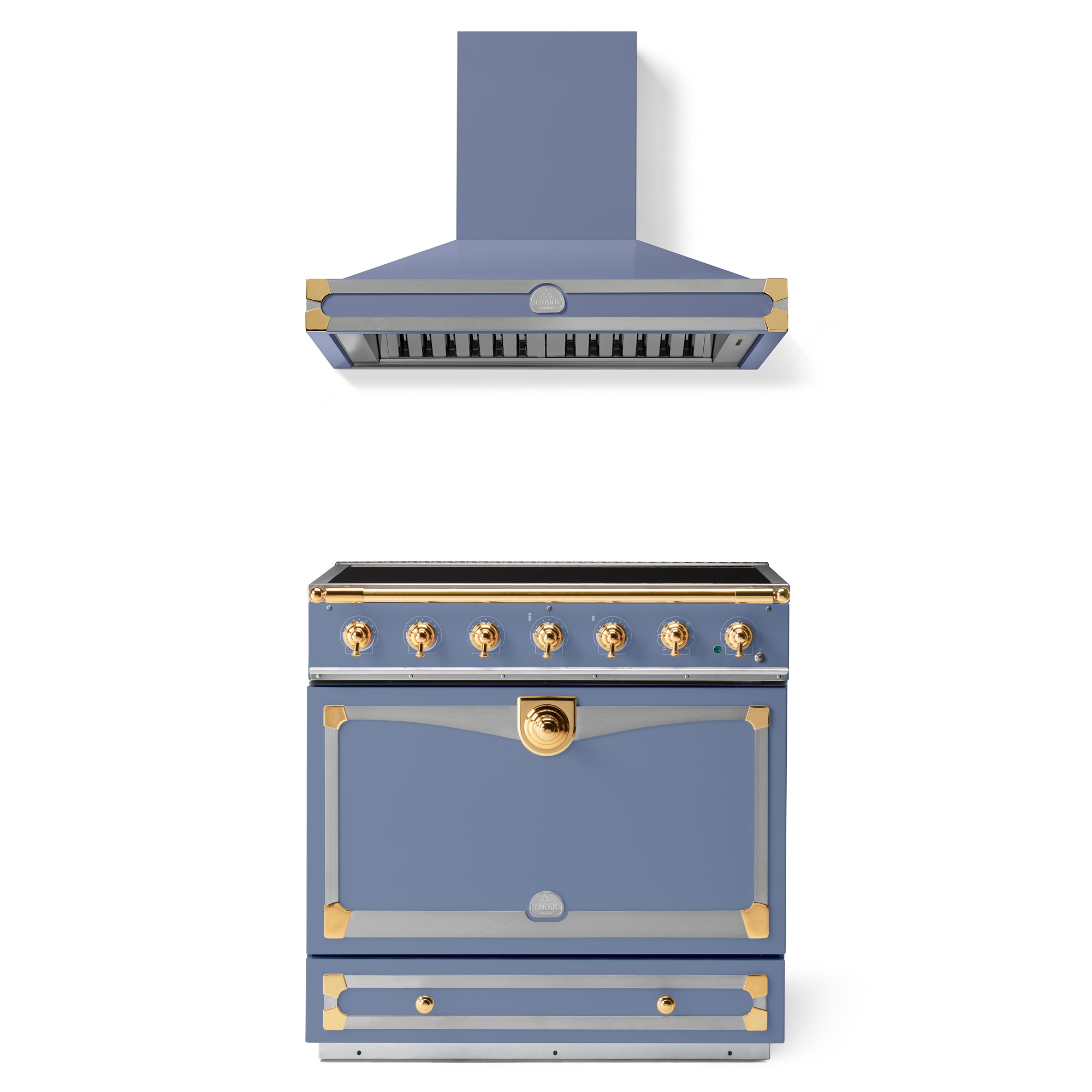 La Cornue CornuFé 90 Albertine Induction Range & Hood